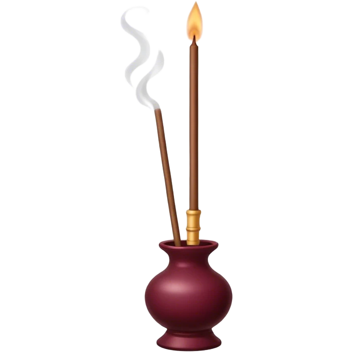 incense Burgundy emoji
