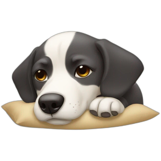 Dormir chien emoji