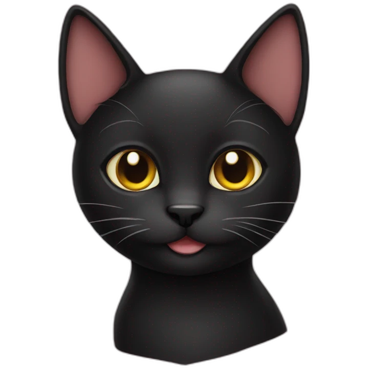 Black Cat emoji | AI Emoji Generator
