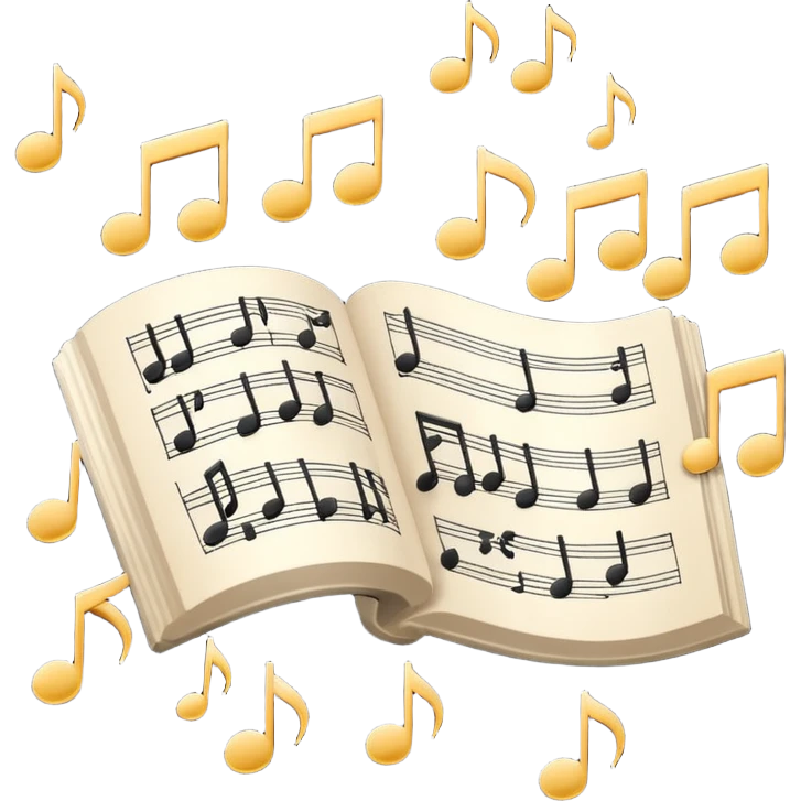 Music notes emoji