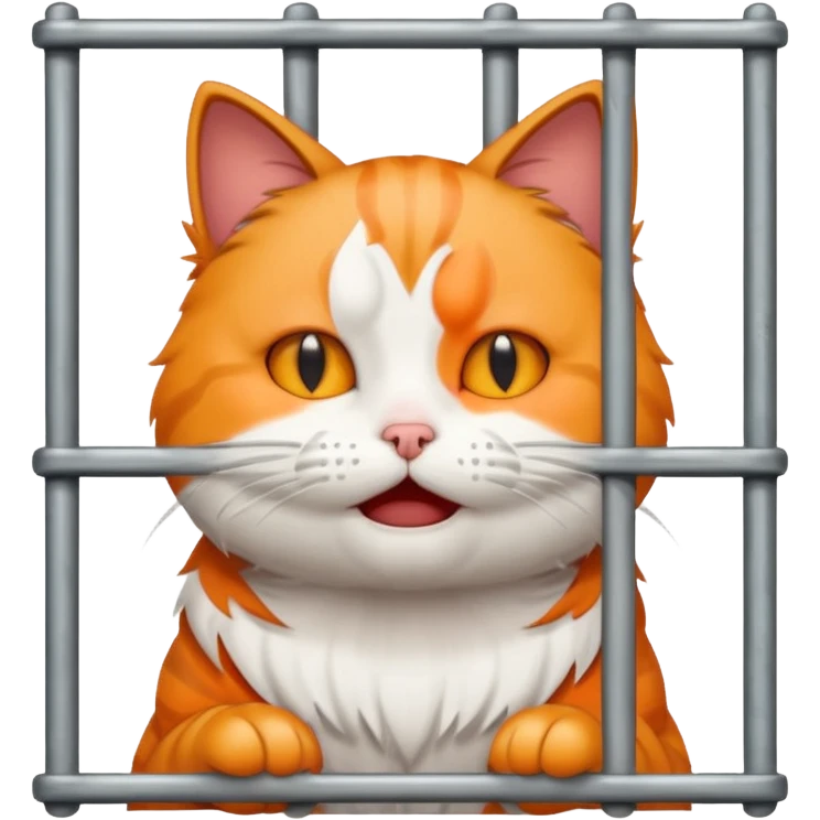 cat jail cry place emoji