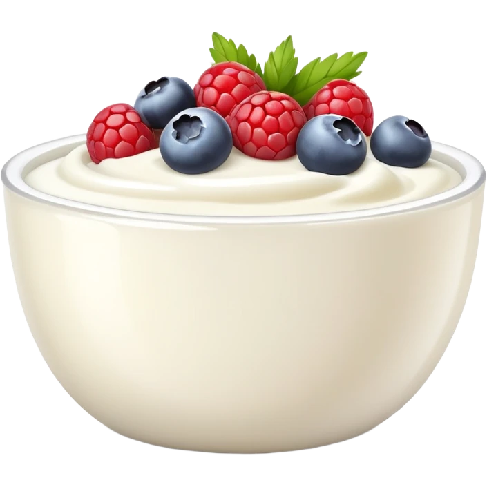 Yogurt bowl emoji