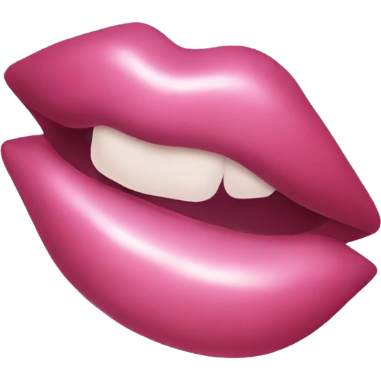 lip gloss emoji