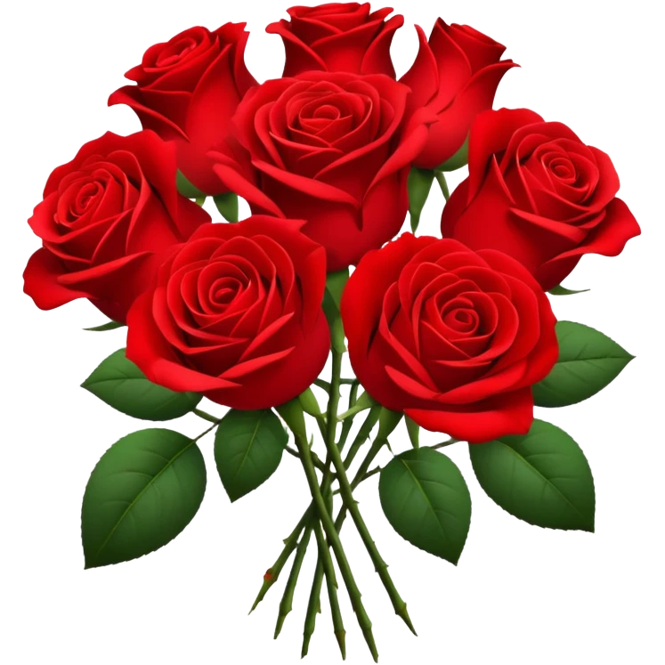 roses bouquet emoji