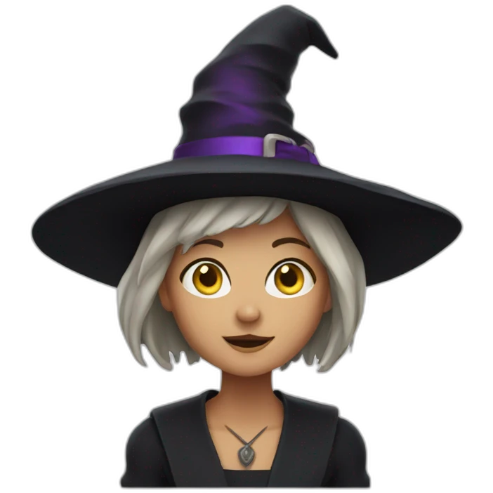 Witch from emoji