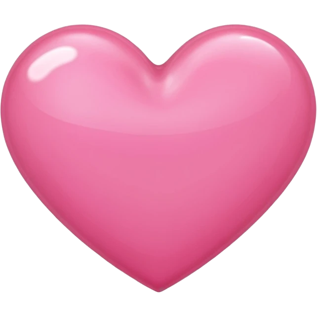 Pink heart emoji
