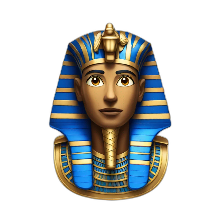 Pharaoh head emoji