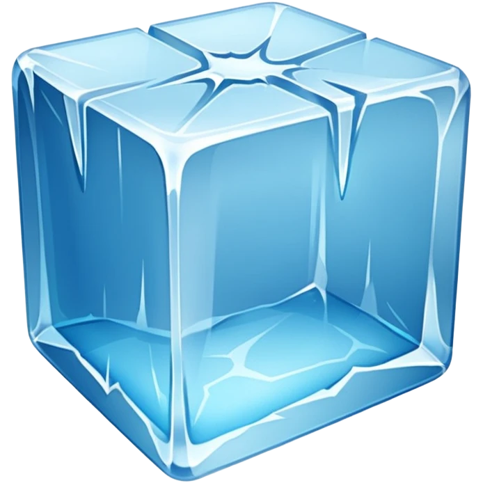 cracked ice block emoji