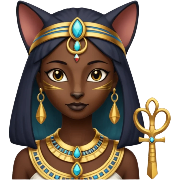 Bastet from Egyptian Gods emoji