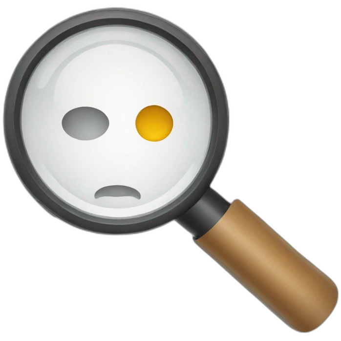 Magnifier emoji