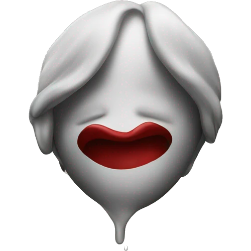 a kiss emoji