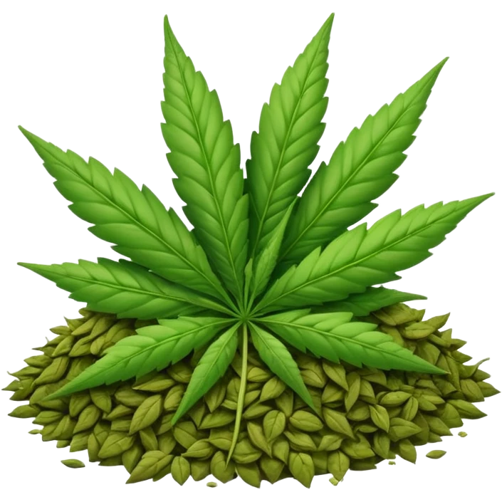 Weed only emoji