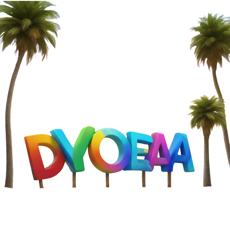 Daytona beach sign  emoji