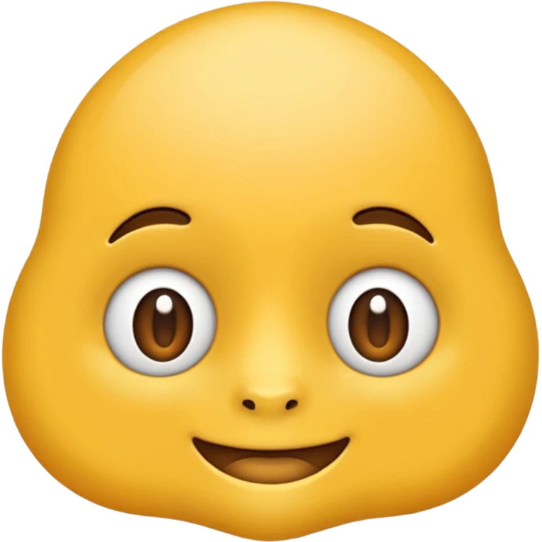 бежевый олененок лежит emoji