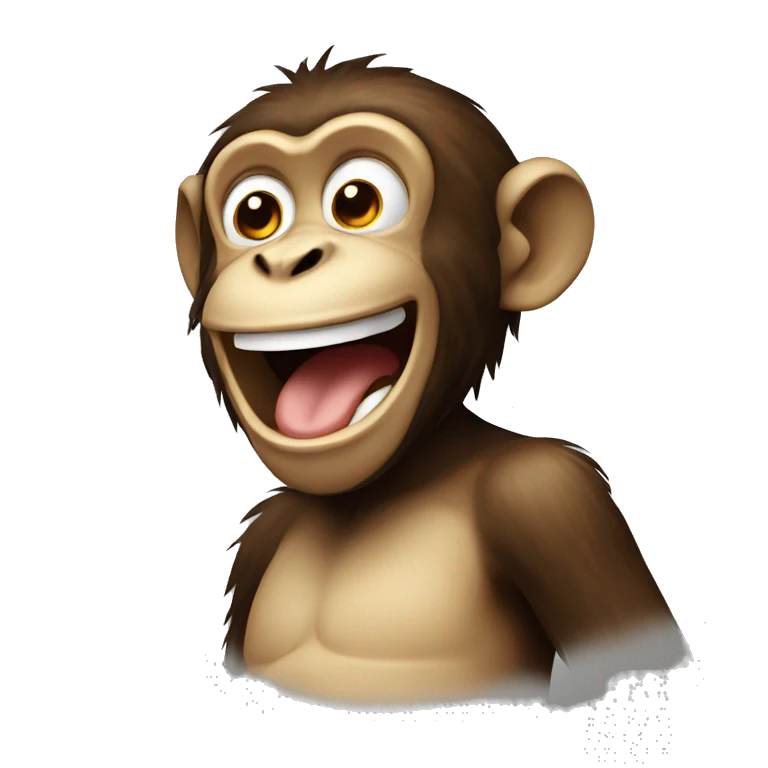 monkey laughing emoji emoji