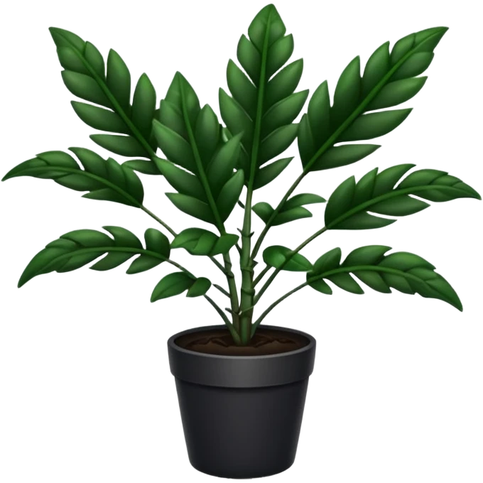 Raven zz plant emoji