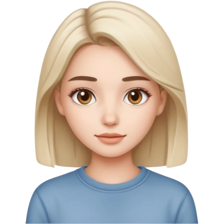 clean girl/influencer emoji