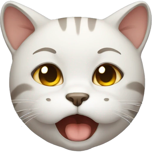 Crying cat emoji