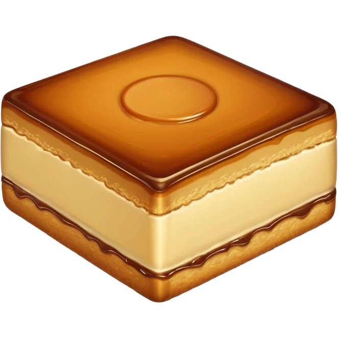 caramel slice emoji