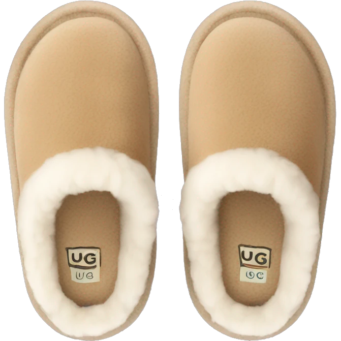 UGG slippers  emoji