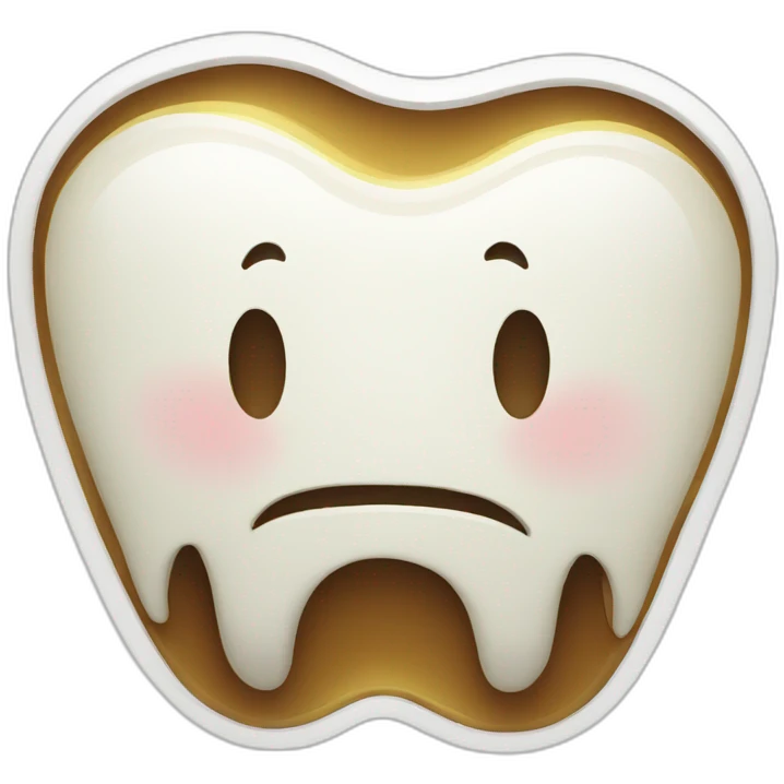 Broken tooth emoji