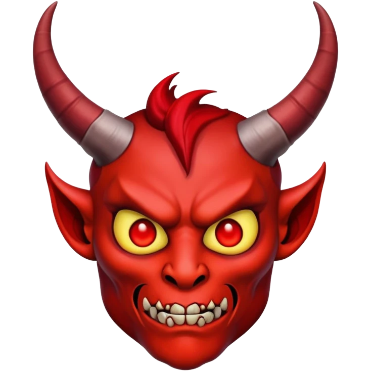 ID card of demon emoji