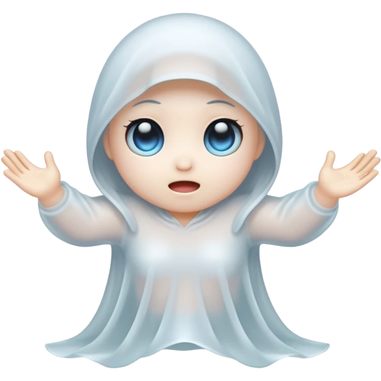 twerking little anime ghost emoji