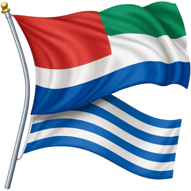 Italian and Greek flag emoji