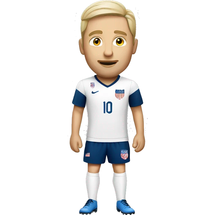USA white man soccer emoji