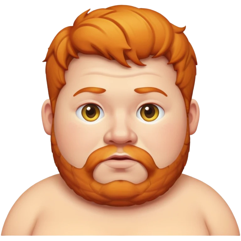 Fat ginger  emoji