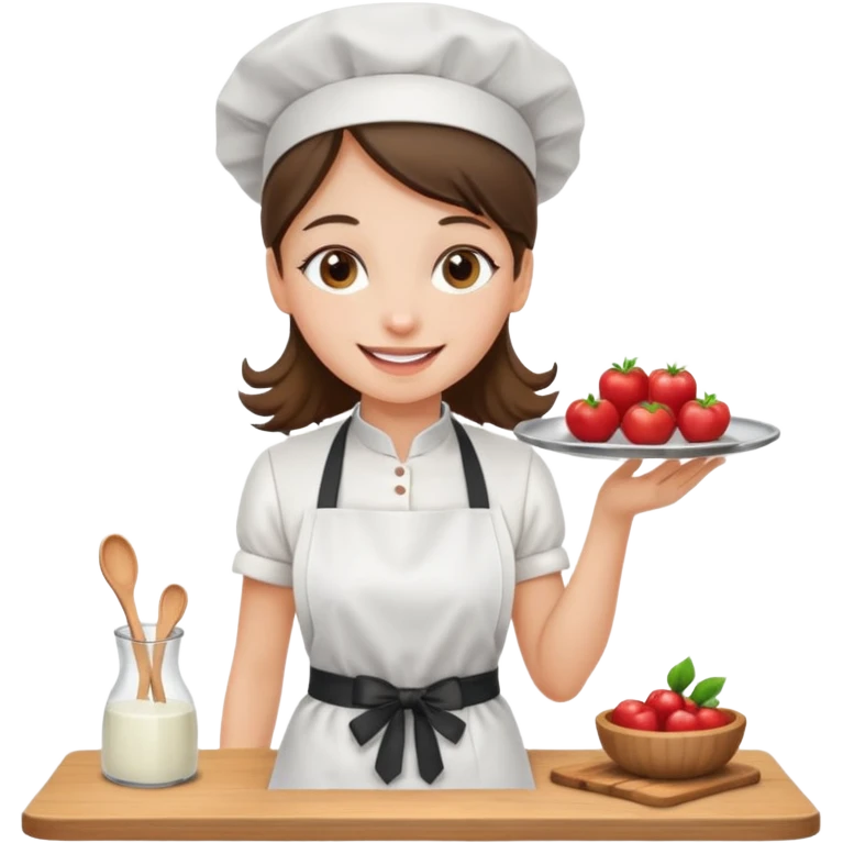 Girl serving a table  emoji