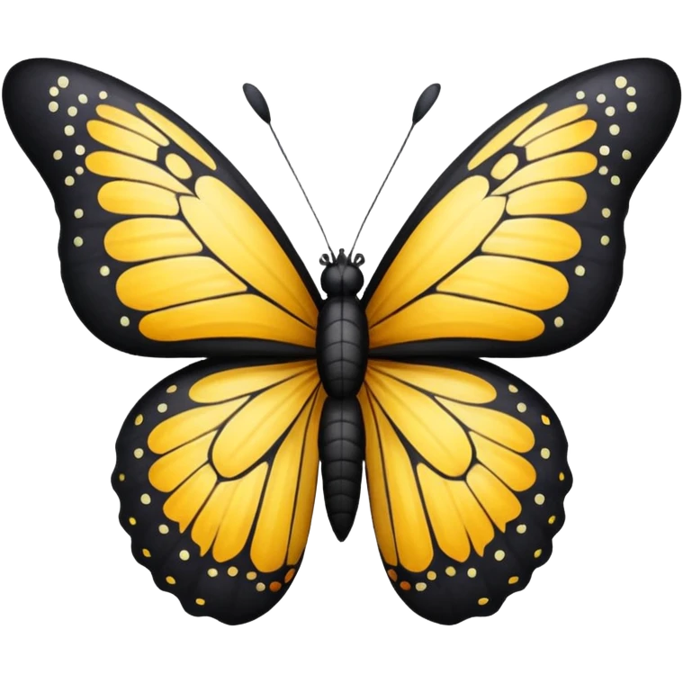 Butterfly black  emoji