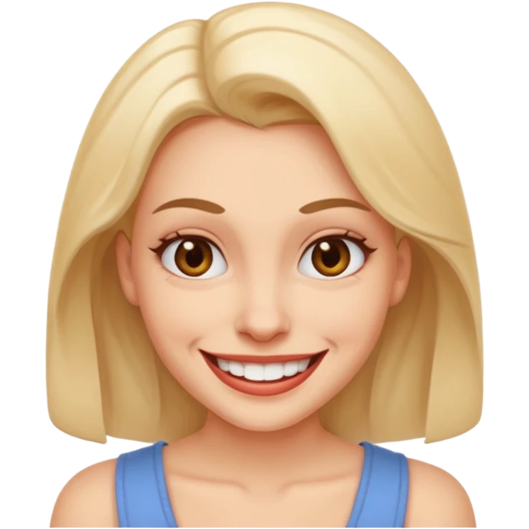 	facial Upselling scam women fake sympathetic smile, predatory grin, saccharine smile, smirk emoji