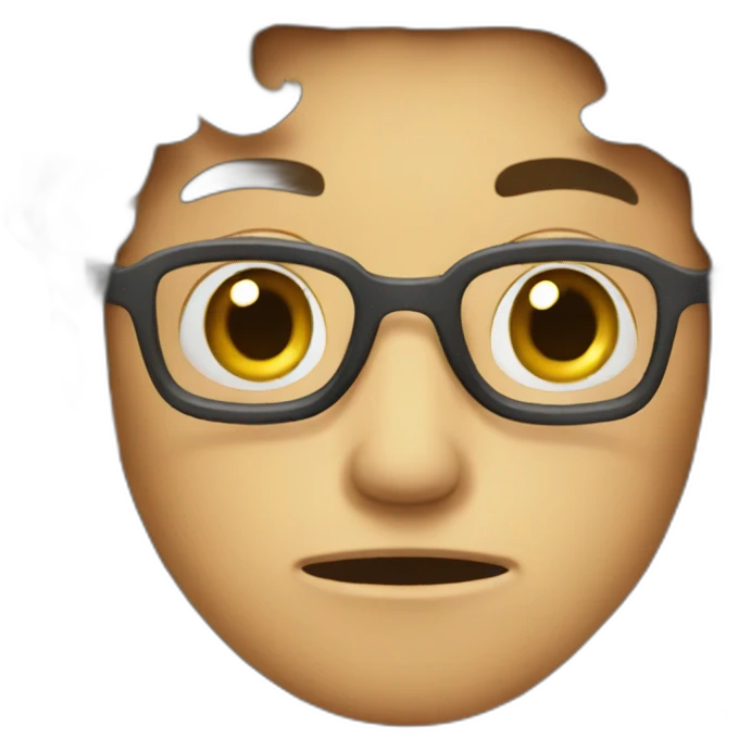 explorer disappointed , head emoji