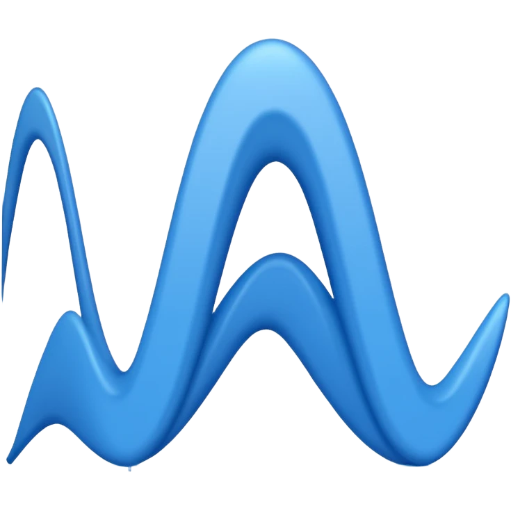 Gaussian curve emoji