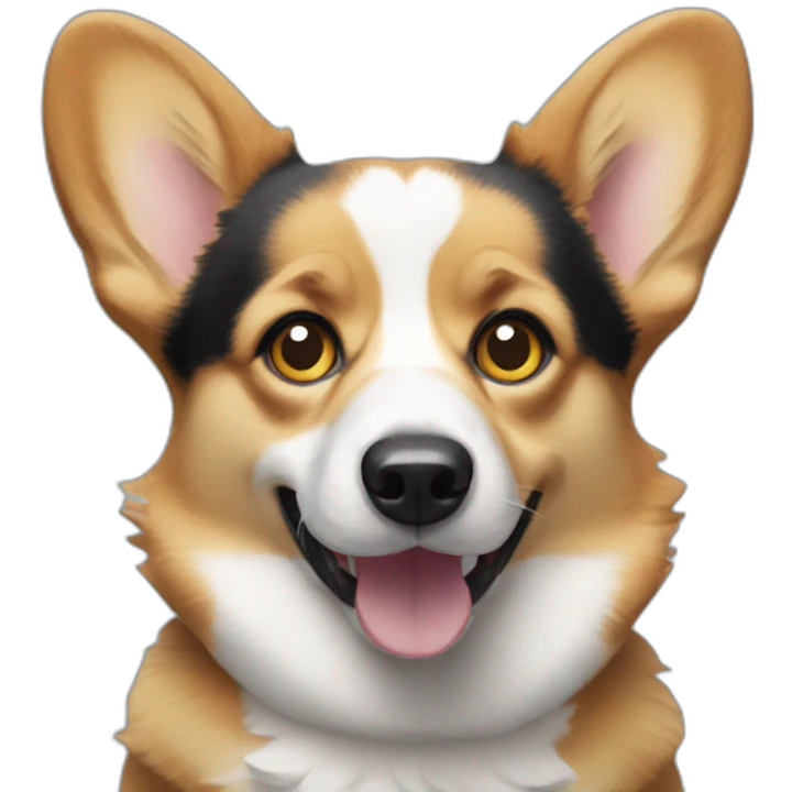 corgi-with-yellow-and-blue-eyes emoji