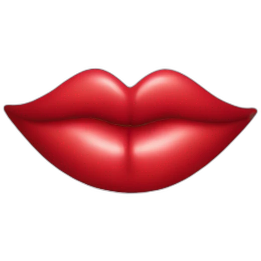 Kissing lips emoji emoji