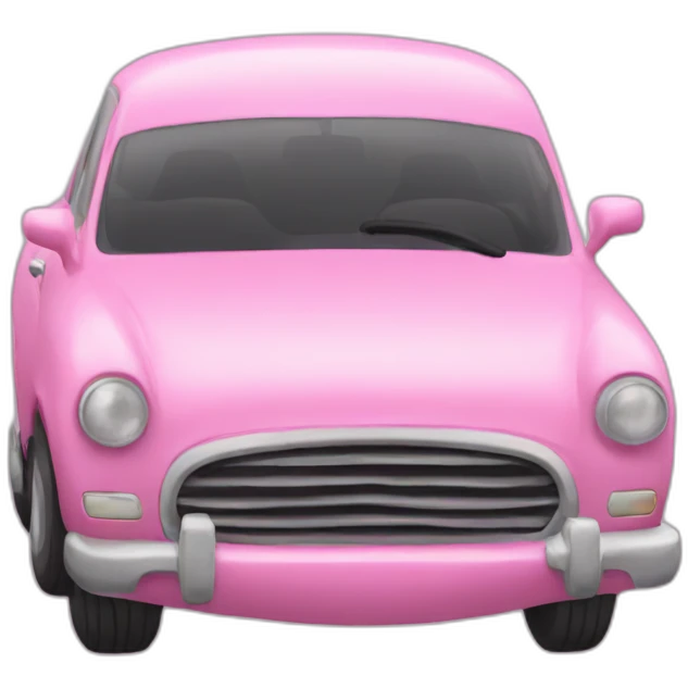 pinkcar emoji