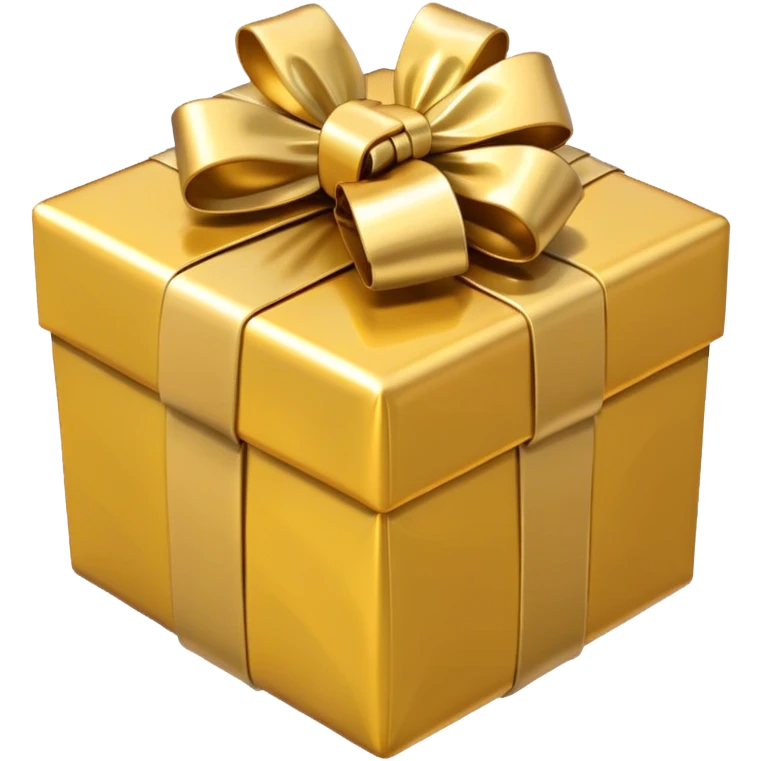 Gold Present emoji