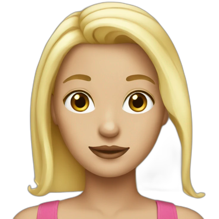Blonde luneyte emoji