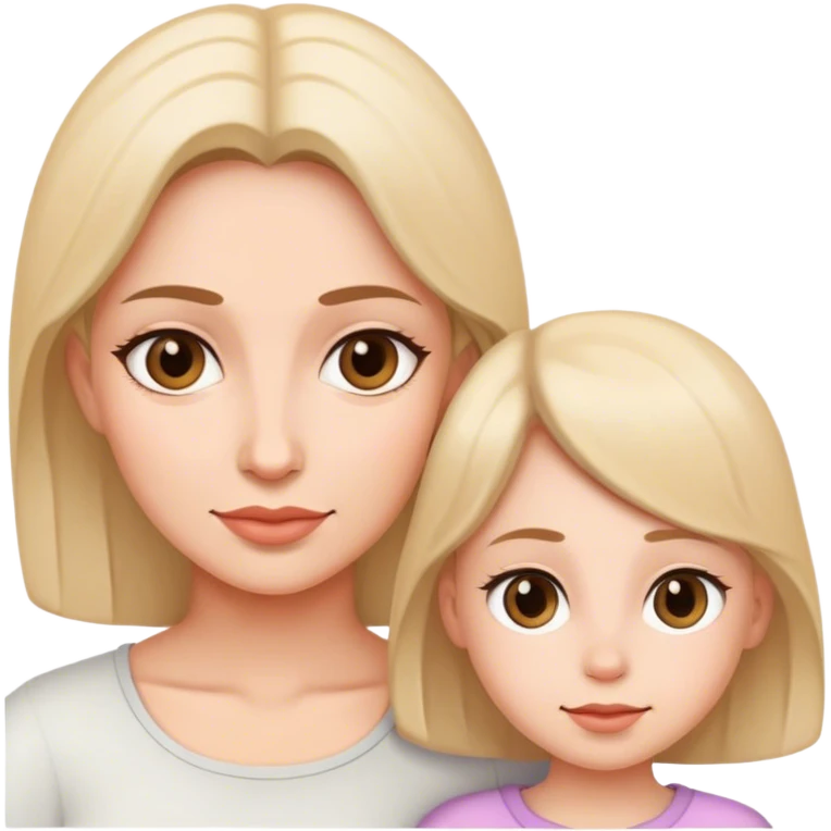 mother and daughter emoji