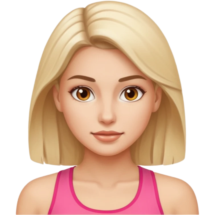 fitness pretty woman emoji