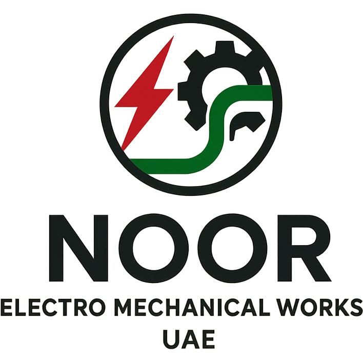 create a logo for company named Noor Electro mechanical Works LLC UAE  emoji
