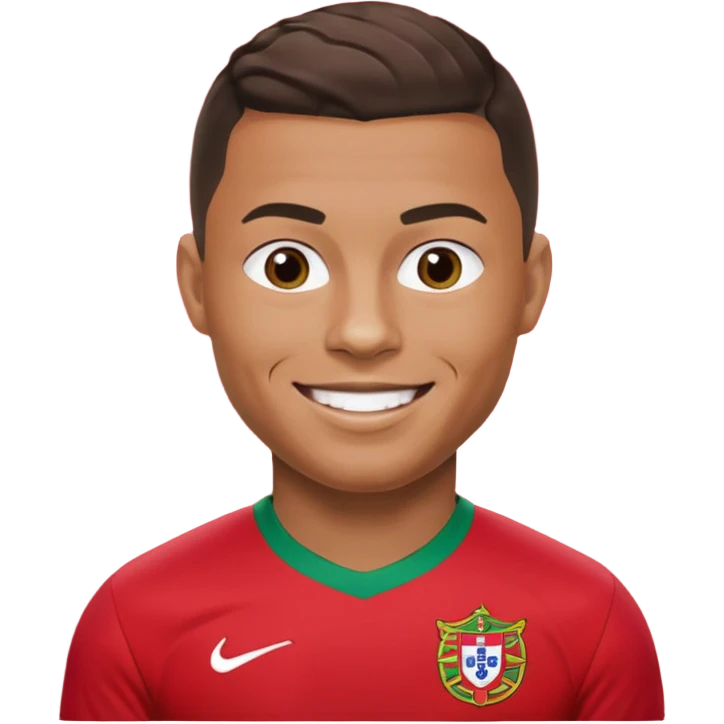 Ronaldo Portugal jersey  emoji
