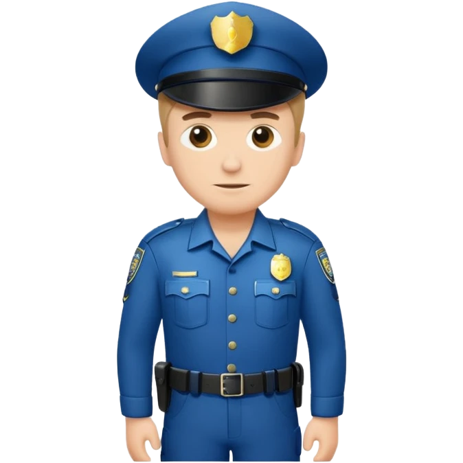 policeman full body emoji