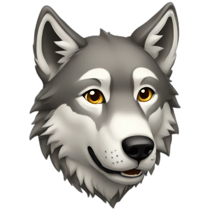 Wolf iphone emoji