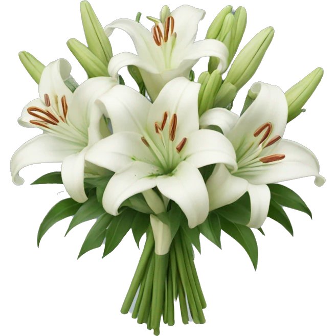 Bouquet of Lillie’s emoji