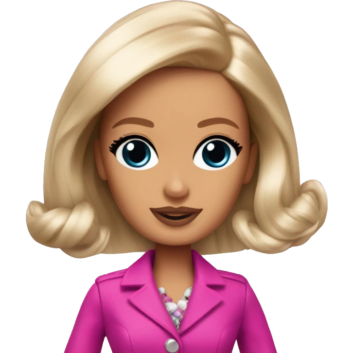 Barbie dressing as 
Oppenheimer emoji