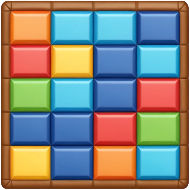 quilt in the shape of a battery emoji