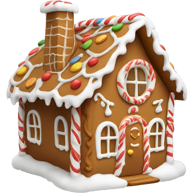 ginger bread house emoji